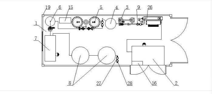 Container type oxygen generation system for medical use